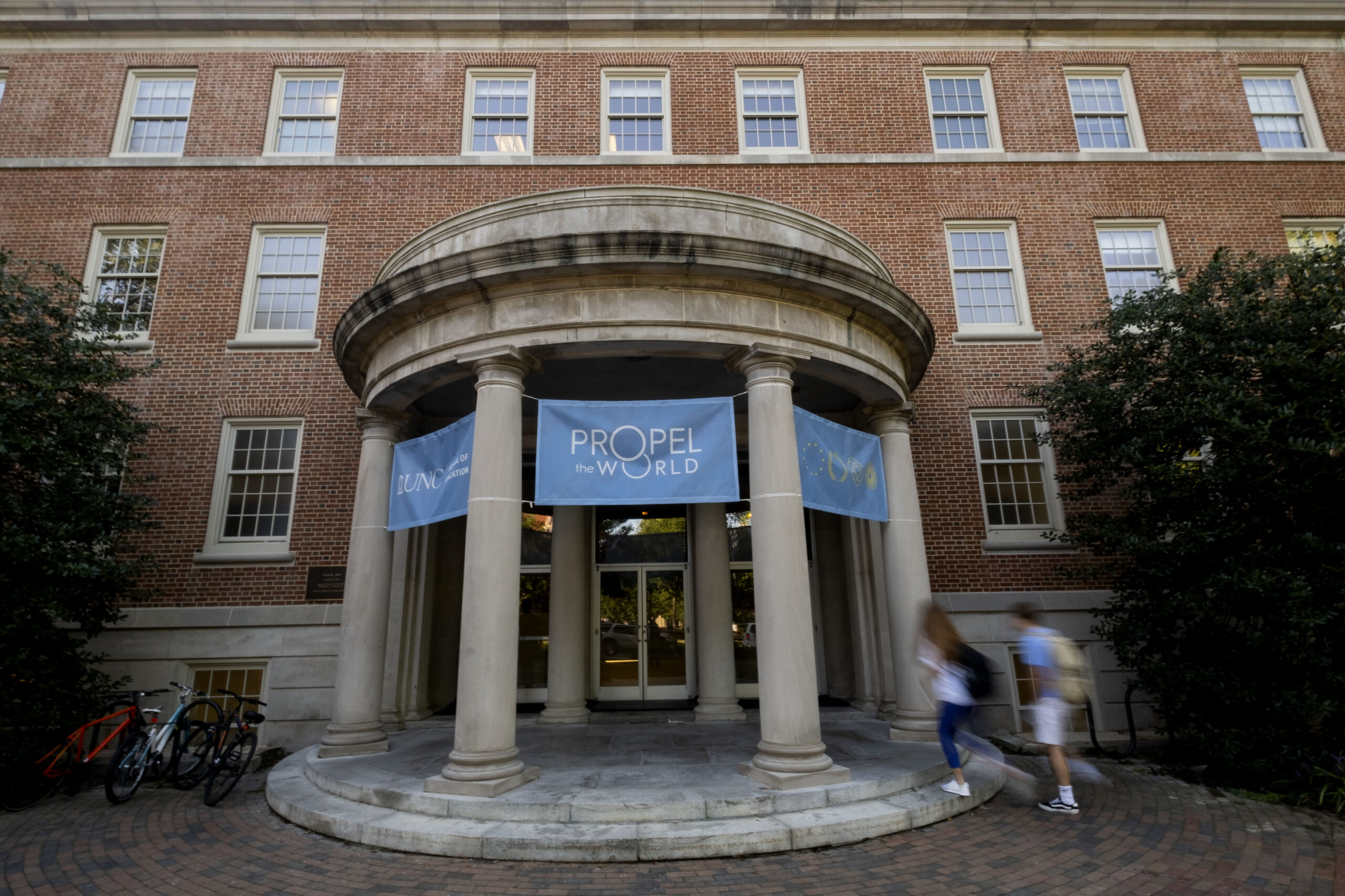 front of peabody hall