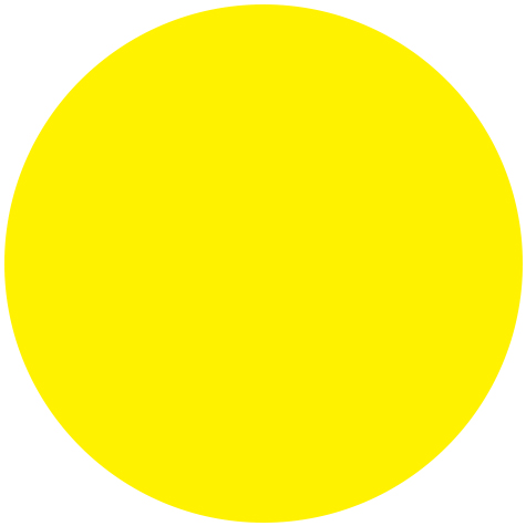 Branding: Yellow color dot