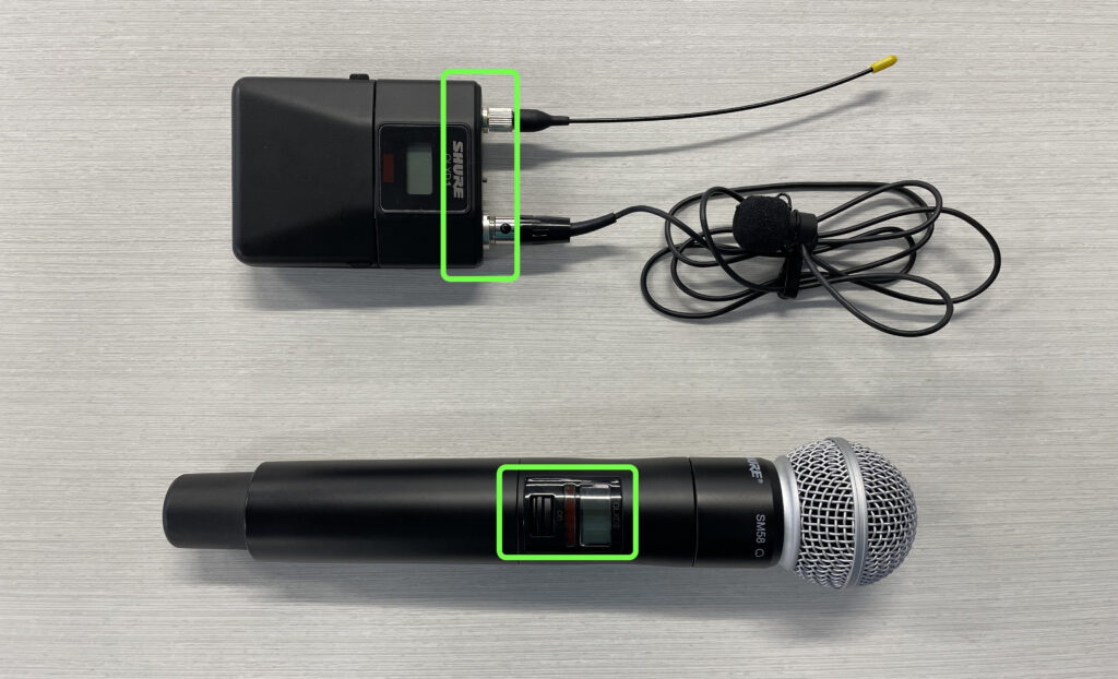 wireless microphones